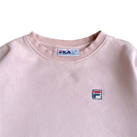 FILA Baby Pink Crew Neck (Size L) - Picture 3 of 6